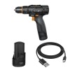 Batavia 12V combi drill 2.0 set (1 x battery 2Ah / 1 x USB charging cable)