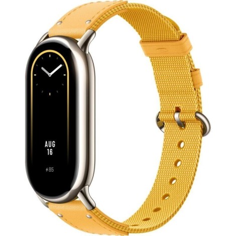 Xiaomi | Smart Band 8 Braided Strap | Yellow | Strap material:  Nylon + leather | Adjustable length: 140-210mm