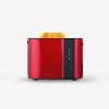 Severin AT 2217 toaster 2 slice(s) 800 W Metallic, Red