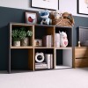 Topeshop MALAX 2X3 ANT/ART living room bookcase