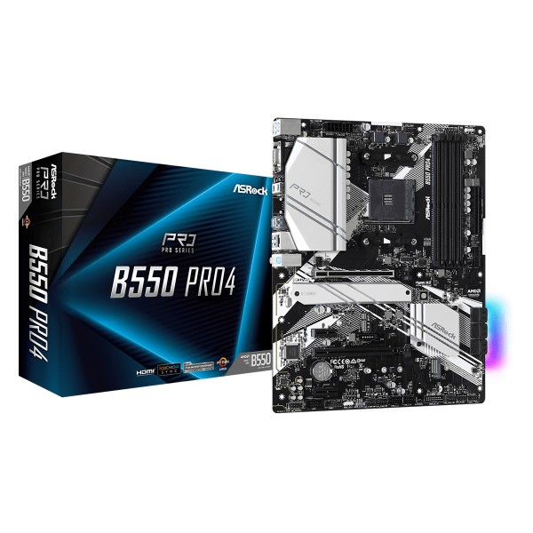 Asrock B550 Pro4 Socket AM4 ATX ...
