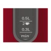 Bosch | Kettle | DesignLine TWK4P434 | Electric | 2400 W | 1.7 L | Stainless steel | 360° rotational base | Red/Black