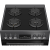 BEKO Cooker | FBM62330GADSN | Hob type Gas | Oven type Electric | Grey | Width 60 cm | Grilling | LED | Depth 60 cm | 72 L