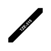 Brother | TZe-315 Laminated tape | White on Black | TZe | 8 m | 0.6 cm