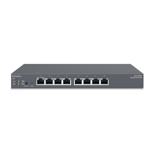 EnGenius CloudSwitch L2Plus 8 PoE