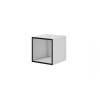 Cama open cabinet ROCO RO6 37/37/39 white/black