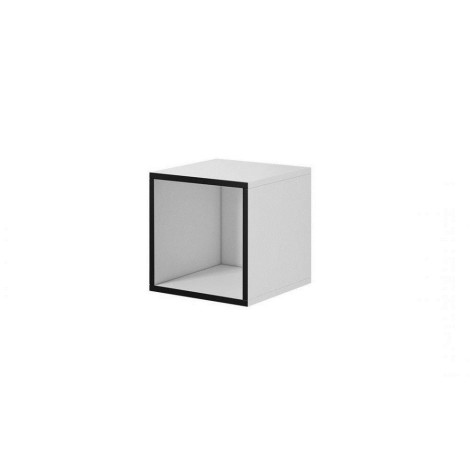 Cama open cabinet ROCO RO6 37/37/39 white/black