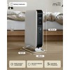 Mill AB-H2000DN electric space heater Indoor Black, White 2000 W Oil electric space heater