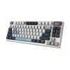 MSI FORGE GK600 TKL WIRELESS SKY | Gaming Keyboard | Wireless | US | Bluetooth | 2.4 GHz, Bluetooth, USB 2.0 | Mechanical Linear