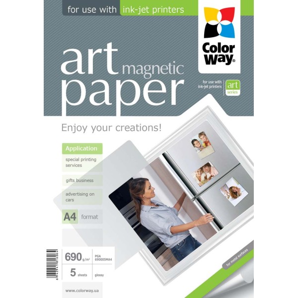 ColorWay ART Glossy Magnetic Photo Paper ...