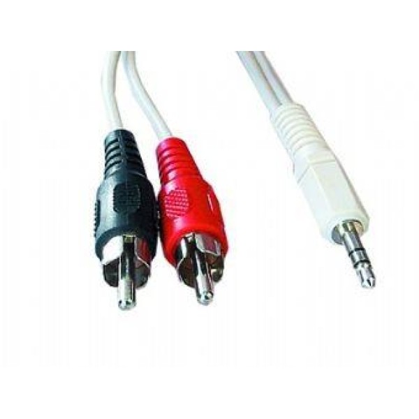 CABLE AUDIO 3.5MM TO 2RCA 5M/CCA-458-5M ...