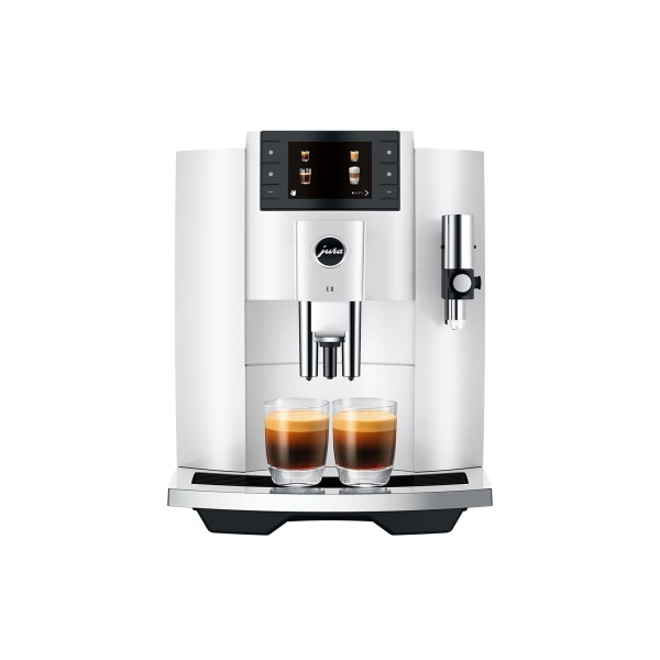 Jura E8 Piano White (EC) Coffee ...