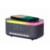 MOBILE CHARGER WRL&ALARM CLOCK/DAC-SPKBT-QC15-BK GEMBIRD