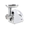 Tristar | VM-4210 Meat Grinder | White | 3 Stainless steel grinding plates, Aluminum grinder head, Aluminum hopper tray, Sausage stuffer, Kubbe attachment, Sausage accessory, Stainless steel blade