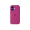 Apple iPhone 16 Silicone Case with MagSafe - Fuchsia | Apple