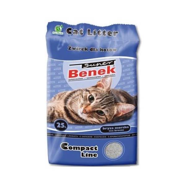 SUPER BENEK COMPACT Cat litter Bentonite ...