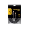 Gembird | DisplayPort cable, 4K | Black | 2x Displayport (male) | DisplayPort to DisplayPort | 5 m