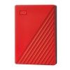 External HDD|WESTERN DIGITAL|My Passport|6TB|USB 2.0|USB 3.2|Red|WDBR9S0060BRD-WESN