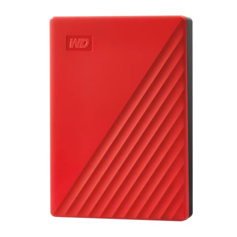 External HDD|WESTERN DIGITAL|My Passport|6TB|USB 2.0|USB 3.2|Red|WDBR9S0060BRD-WESN