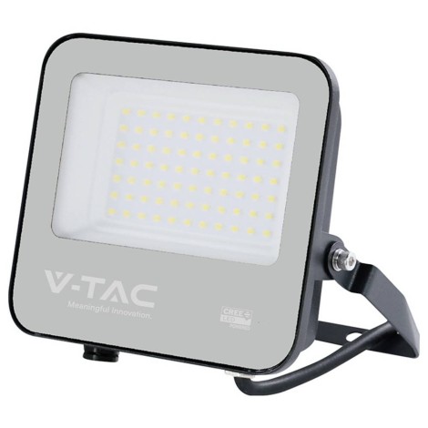 Projektor LED V-TAC CREE CHIP 50W 135lm/W czarna obudowa IP65 VT-4455 4000K 6750lm 6 lat gwarancji