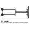 Techly ICA-PLB 490 TV mount 2.03 m (80") Black