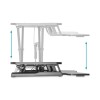 Digitus DA-90380-1 Ergonomic Workspace Riser | 10-50 cm | Maximum load weight 15 kg | Black