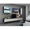 Cama TV stand VIGO 140 30/140/40 black/white gloss