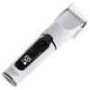 Adler | Hair Clipper with LCD Display | AD 2839 | Cordless | Number of length steps 6 | White/Black