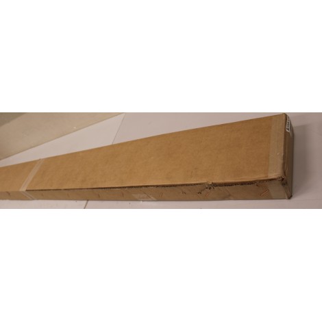 SALE OUT. EDBAK Interface Bar 2200mm | EDBAK Menu Board Mount VWMB2200 | Maximum weight (capacity) 200 kg | DAMAGED PACKAGING, SCRATCHED ON BACK | Black