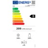 BEKO Refrigerator | B5RCNA405HXBR1 | Energy efficiency class D | Free standing | Combi | Height 203.5 cm | No Frost system | Fridge net capacity 249 L | Freezer net capacity 106 L | Display | 36 dB | Black