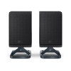 Sharp HT-SPR52021(BK) Q Soundbar 2.0.2 Wireless Rear Surround Speakers, Black | Sharp