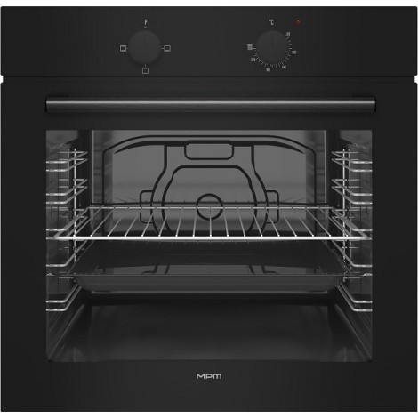 MPM-63-BO-28 built-in electric oven Black