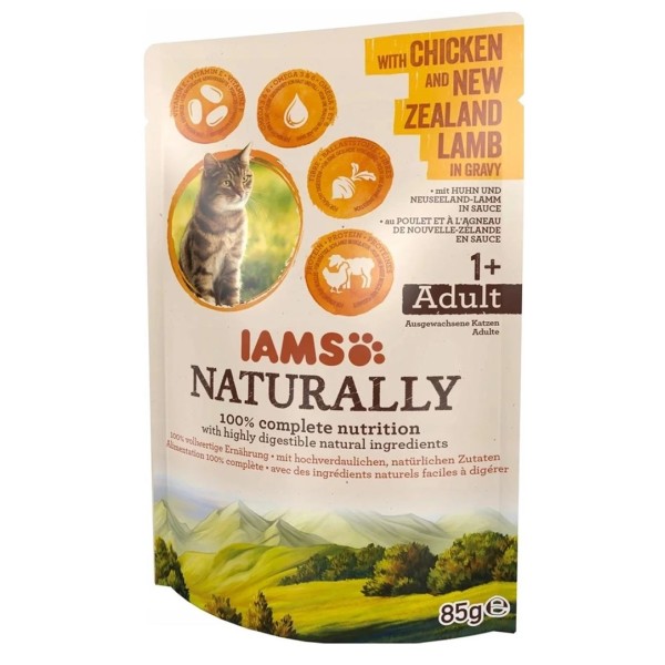 IAMS Naturally Adult with chicken and ...