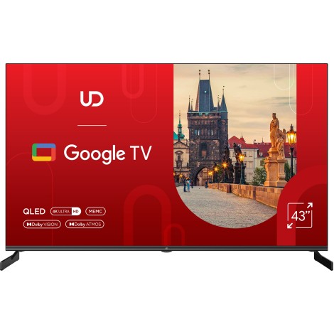 43" TV UD 43QGU7210S 4K Ultra HD, Q-LED, DVB-T/T2/C