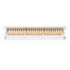 Digitus | Patch Panel | DN-91624S | White | Category: CAT 6; Ports: 24 x RJ45; Retention strength: 7.7 kg; Insertion force: 30N max | 48.2 x 4.4 x 10.9 cm