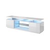 RTV cabinet EVA 180x40x56 white/white glossy