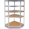 Metal corner storage rack GC9030 30 cm