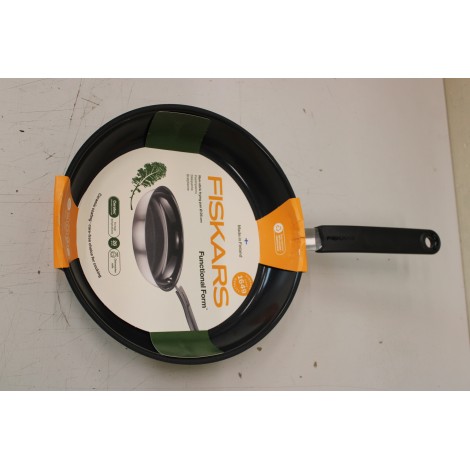 SALE OUT. Ceramic frying pan FISKARS FF, non-stick coating, 26 cm, 1 pc. | Fiskars BROKEN HANDLE, CHIPPED ENAMEL, SCRATCHED