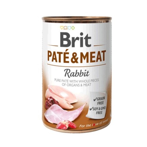 BRIT Paté & Meat with rabbit - 400g