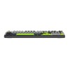 F99 Pro Black+Grey+Green GrayWood RGB AULA gasket keyboard
