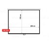 Maclean MC-594 projection screen 2.54 m (100") 3:4
