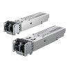 Ubiquiti | UF-MM-1G | SFP | Multi-Mode Fiber | Dual LC | 10/100/1000 Mbit/s | Wavelength 850 nm | Maximum transfer distance 550 m | (2-Pack) | 0 to +70C