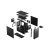 Fractal Design | Define 7 Nano | Side window | Black Solid | Mini ITX,  Mini-DTX | Power supply included No | ATX
