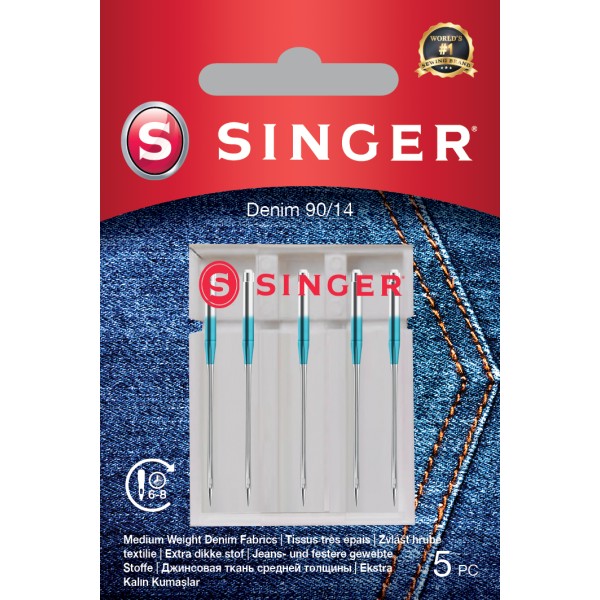 Singer | Denim Needle 90/14 5PK