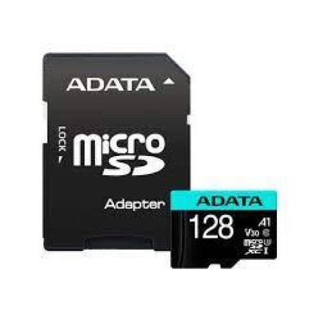 MEMORY MICRO SDXC 128GB W/AD./AUSDX128GUI3V30SA2-RA1 ADATA