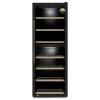 Caso | Smart Wine Cooler | WineExclusive 126 | Energy efficiency class G | Free standing | Bottles capacity 126 bottles | Cooling type Compressor technology | Black