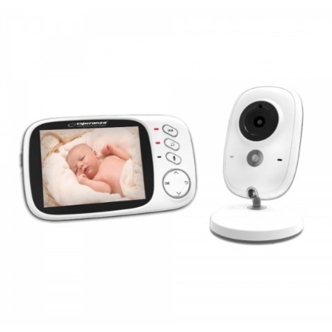 Esperanza EHM002 LCD Baby Monitor 3,2" White