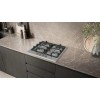 Siemens EG6B5PK90 hob Black, Stainless steel Built-in 60 cm Gas 4 zone(s)