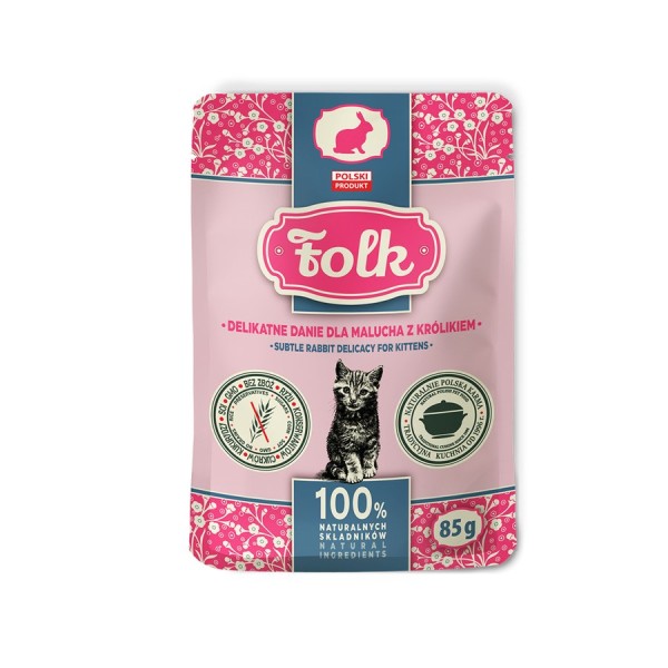 FOLK Kitten Delikatne danie dla malucha ...