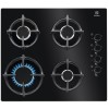 Electrolux EGG6407K Black Built-in 59 cm Gas 4 zone(s)